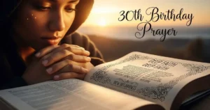 Birthday Prayer for Myself