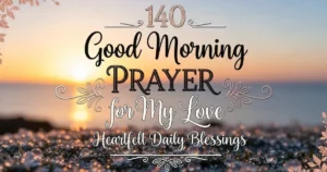 Good Morning Prayer for My Love