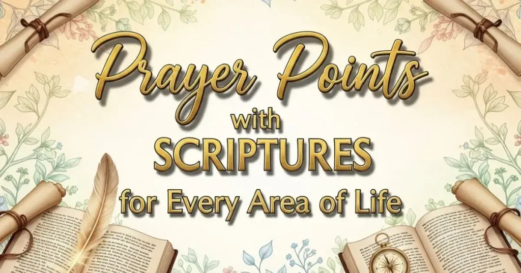 Powerful Prayer Points with Scriptures