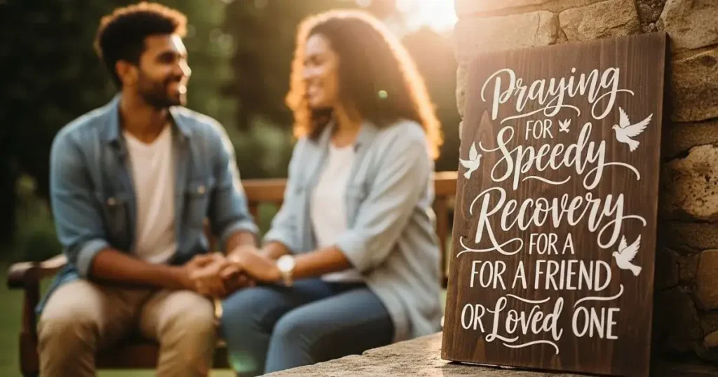 Praying for Speedy Recovery for a Friend or Loved One