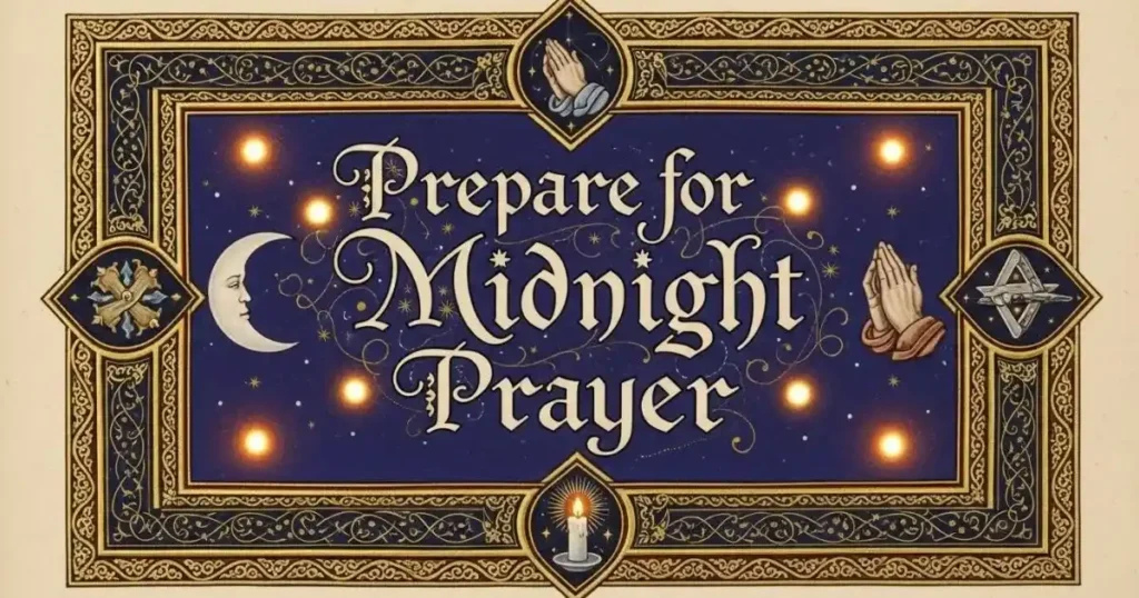 Prepare for Midnight Prayer