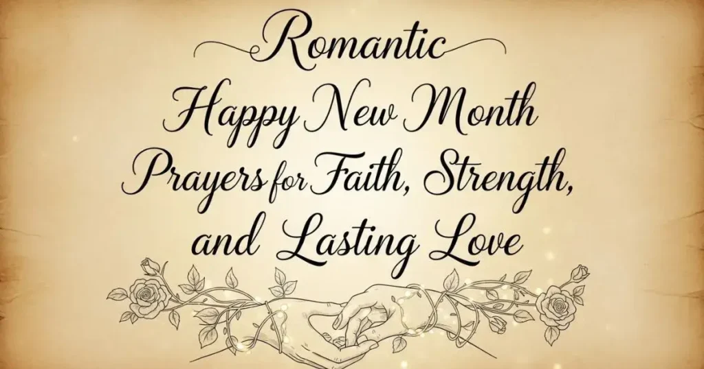 Romantic Happy New Month Prayers for Faith Love