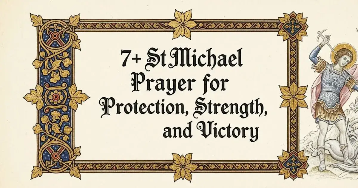 St Michael prayer