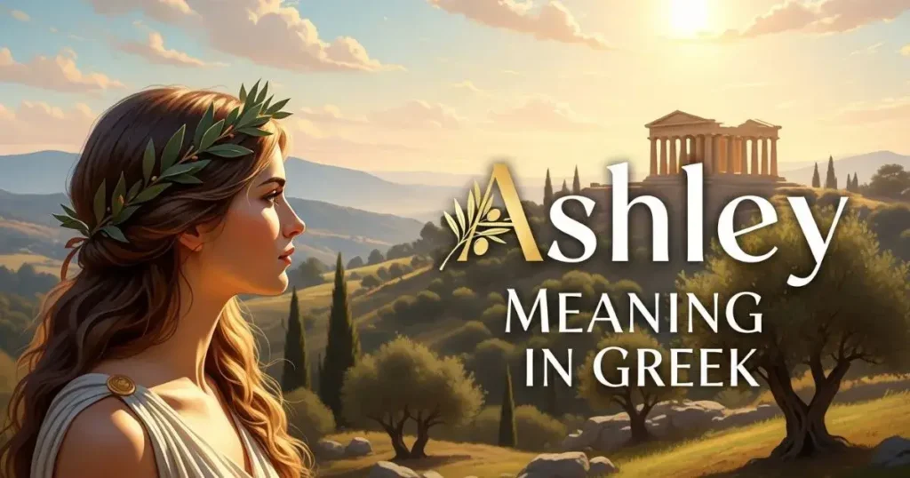 Ashley Meaning in Greek
