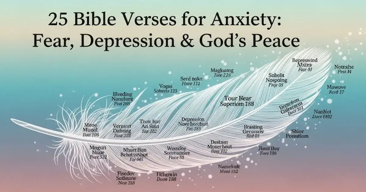 Bible Verses for Anxiety