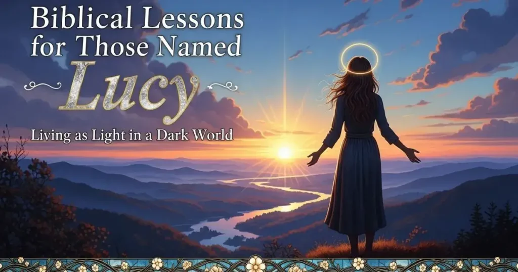 Biblical Lessons for Those Named Lucy
