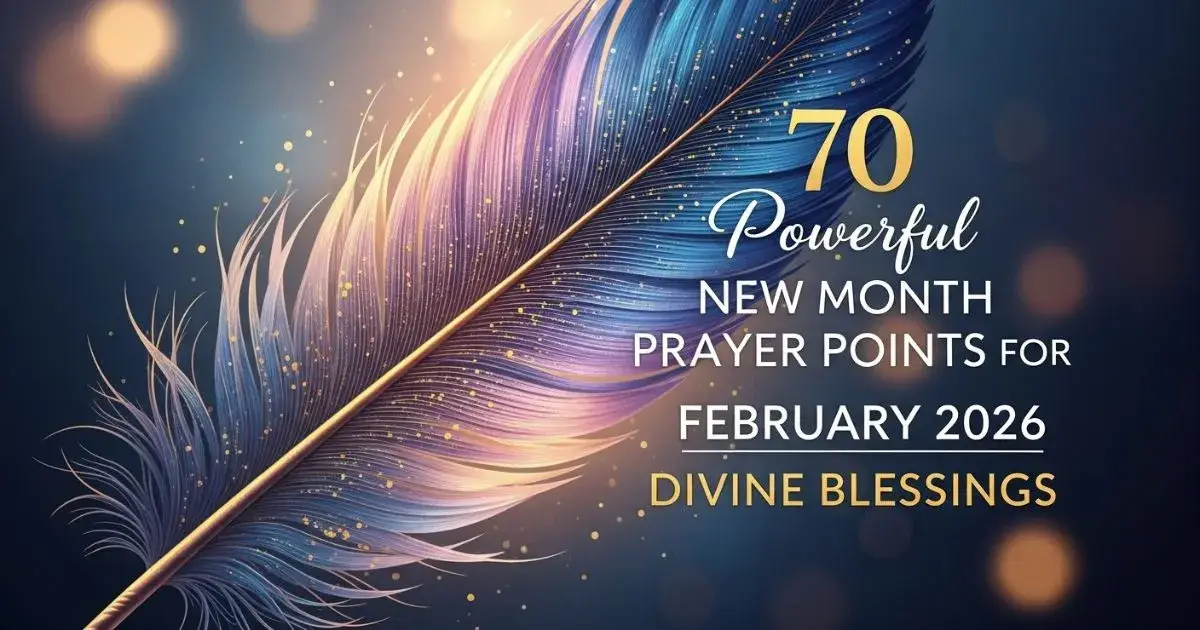 New Month Prayer Points