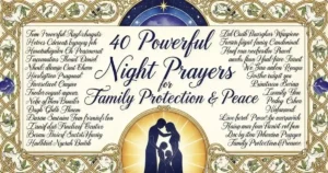 Powerful Night Prayer for Family