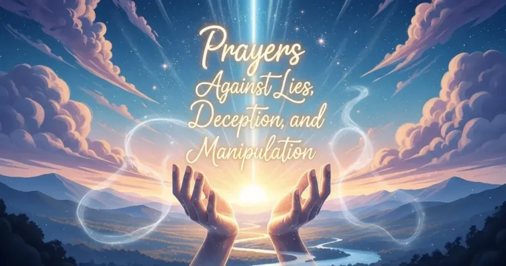 Prayers Against Lies, Deception, and Manipulation