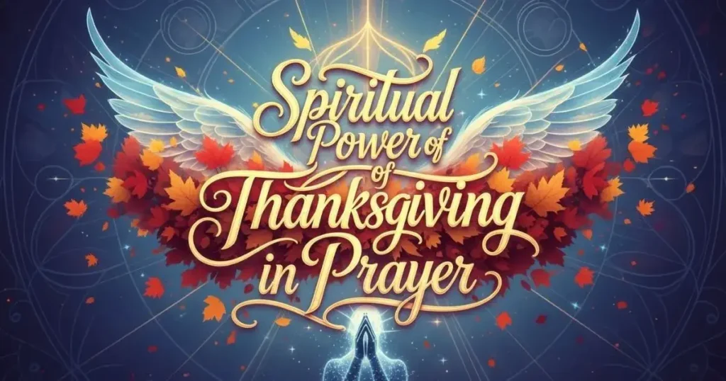 Spiritual Power of Thanksgiving in Prayer