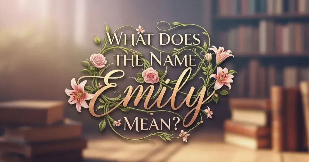 What Does the Name Emily Mean