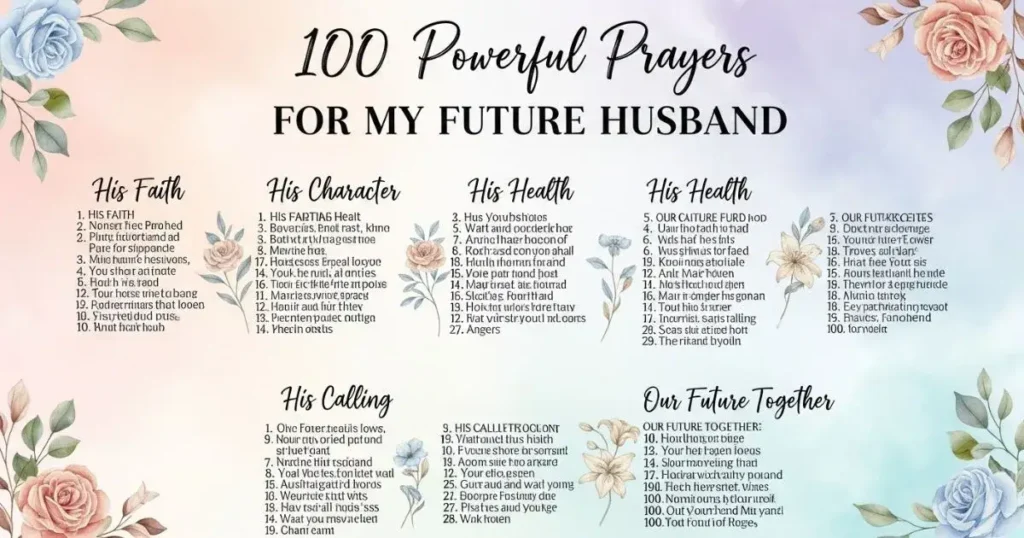 100 Prayers for My Future Husband
