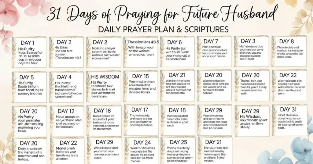 31 Days of Praying for Your Future Husband