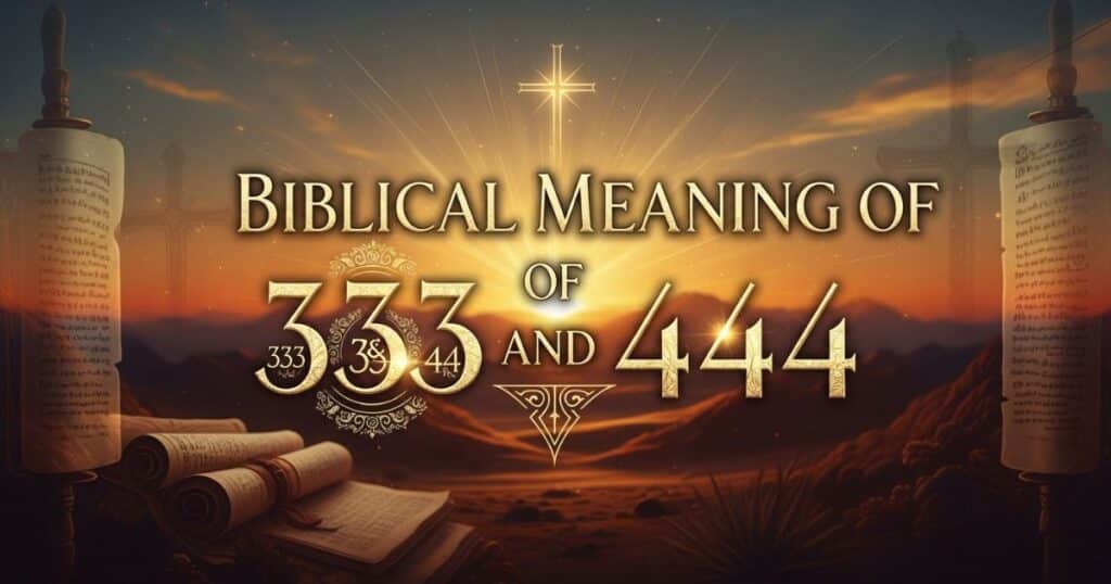 Biblical Meaning of 333 and 444