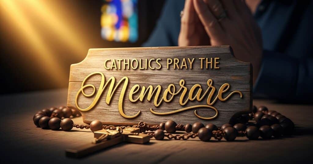 Catholics Pray the Memorare