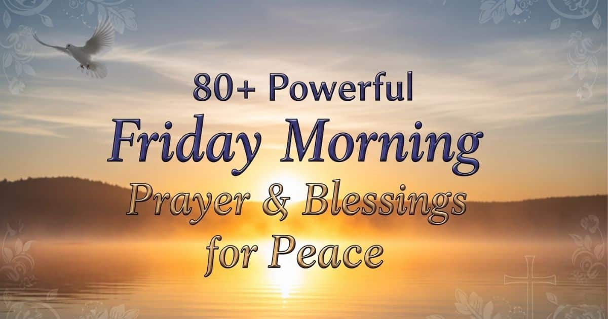 Friday Morning Prayer