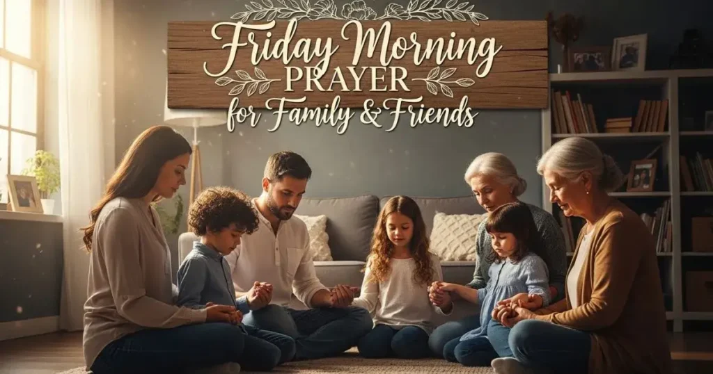 Friday Morning Prayer for Family & Friends
