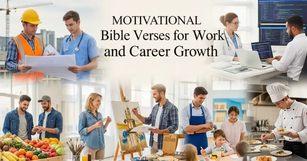 Motivational Bible Verses for Work