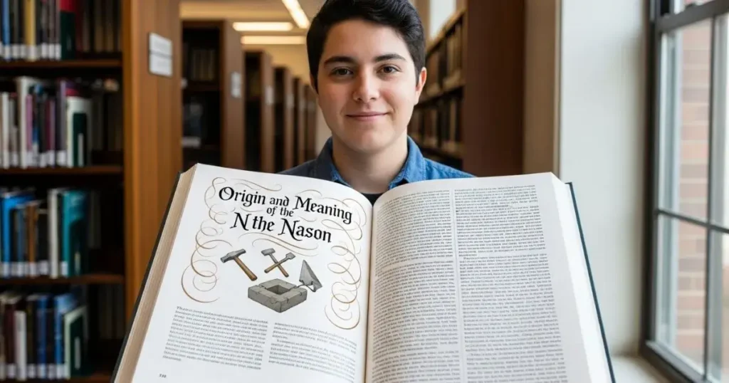 Origin and Meaning of the Name Mason
