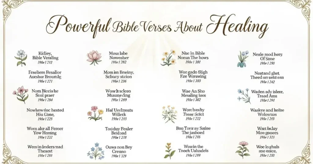 Powerful Bible Verses About Healing