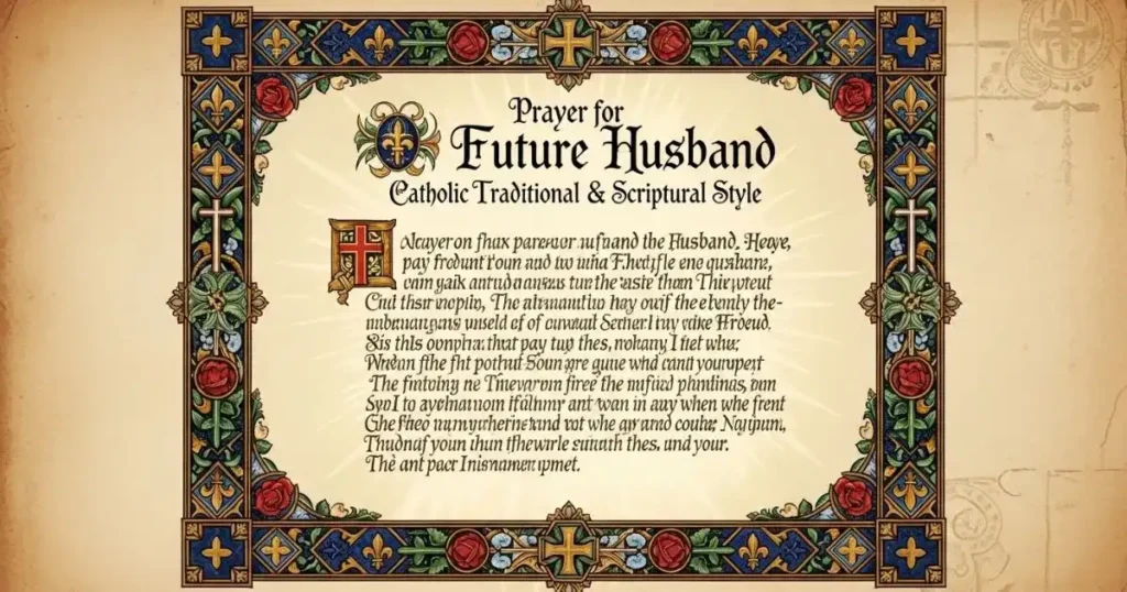 Prayer for Future Husband Catholic