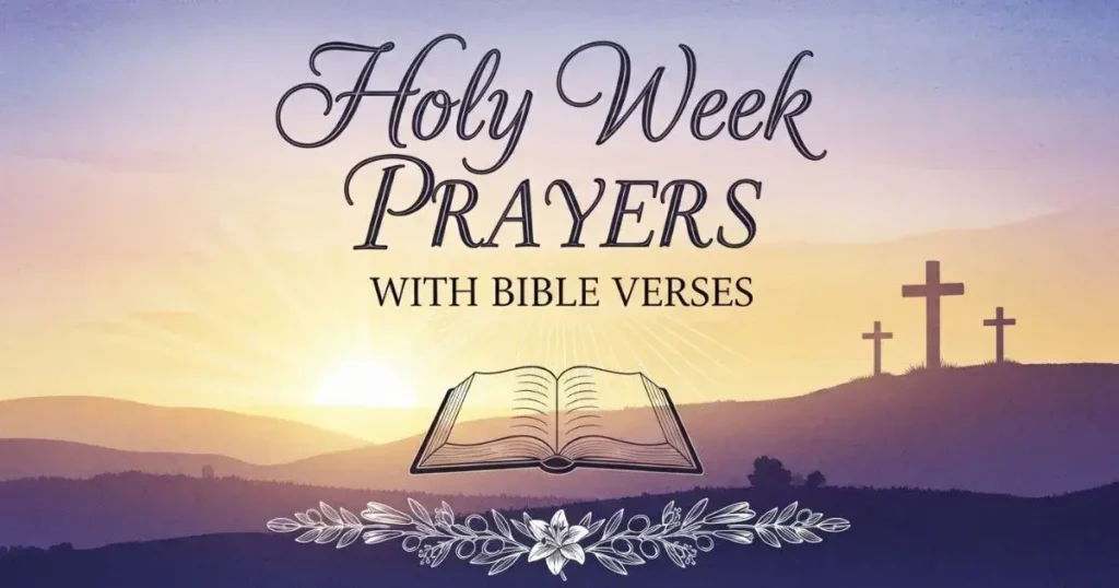 Holy Week Prayers