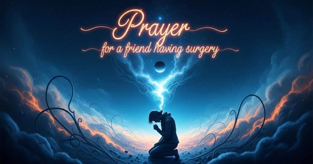 prayer for a friend having surgery