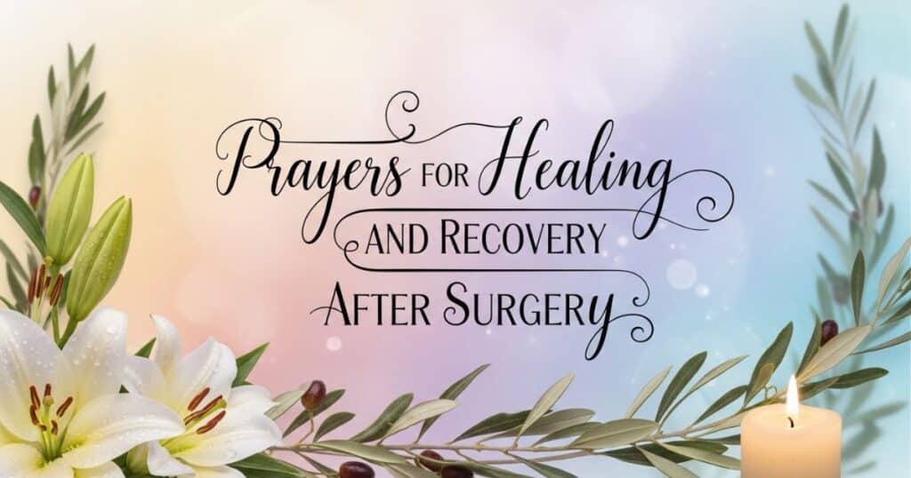 Prayers for Healing and Recovery After Surgery