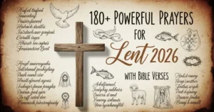 Prayers for Lent