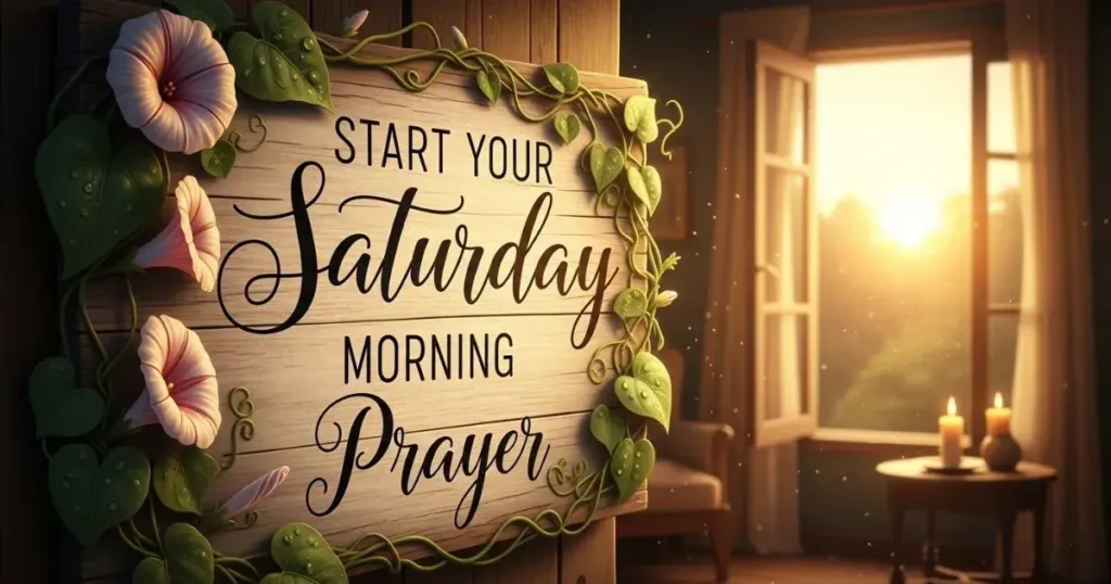 Saturday Morning Prayer