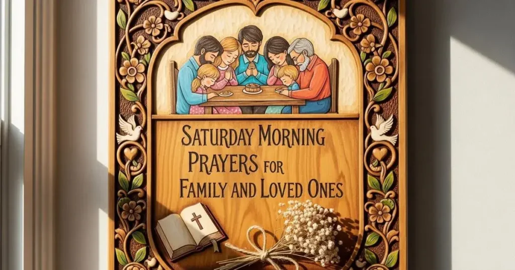 Saturday Morning Prayer for Family