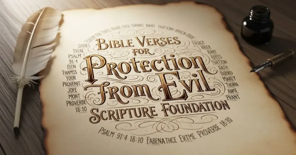 Bible prayers for protection from evil