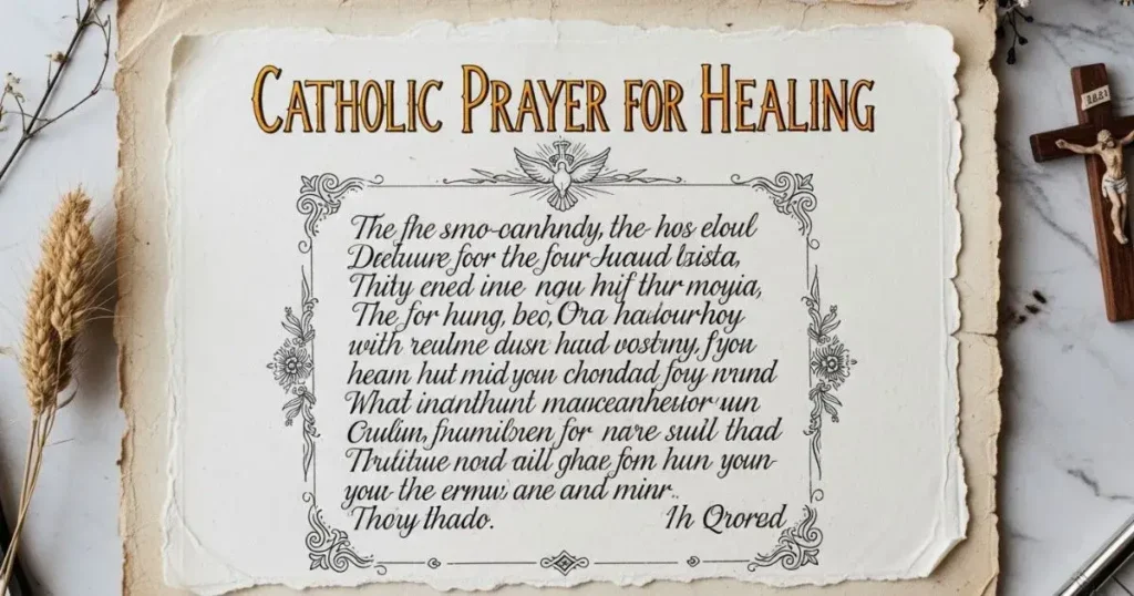 Catholic prayer for healing