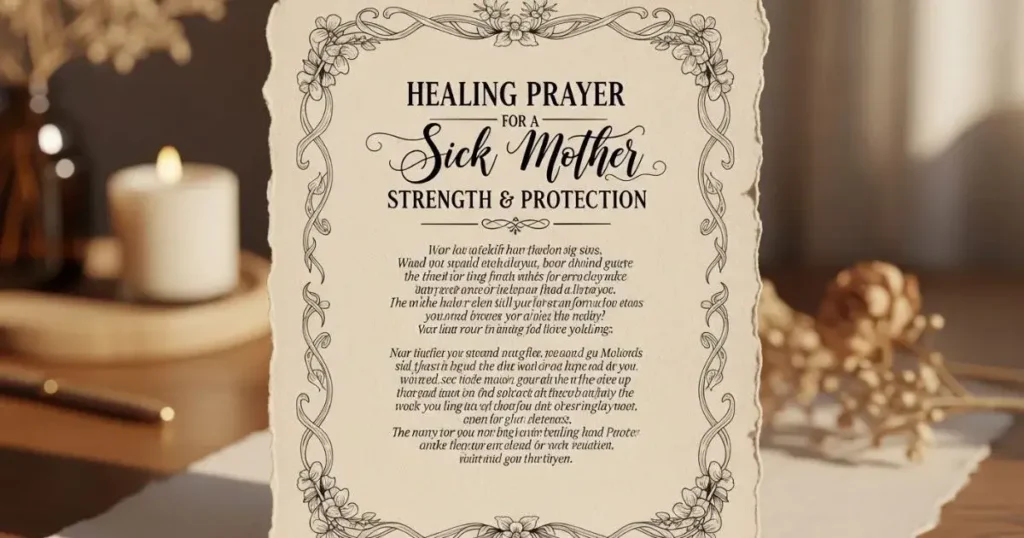 Healing Prayer for Sick