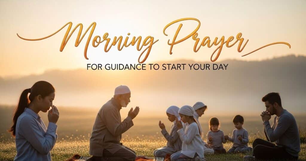 Morning Prayer for Guidance