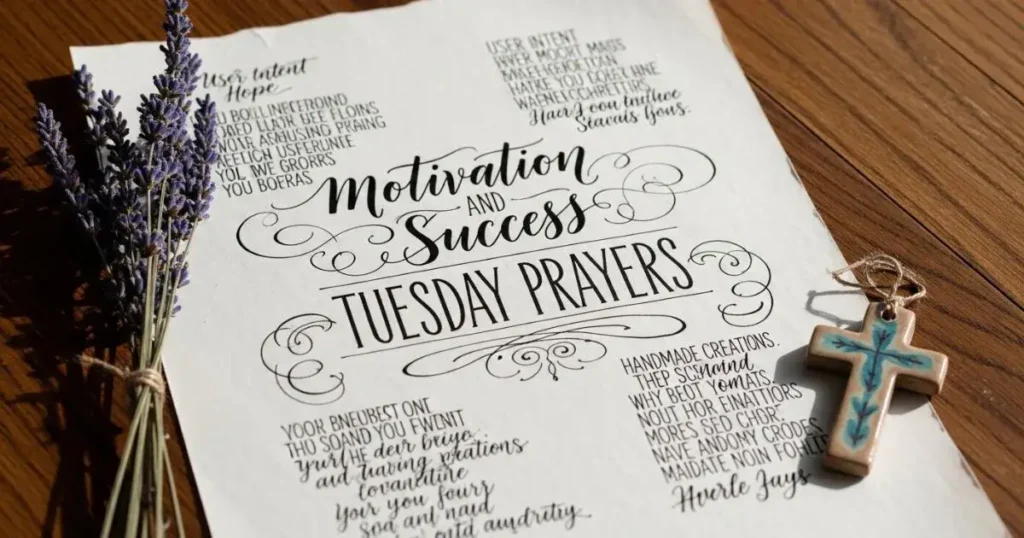 Motivation tuesday prayer