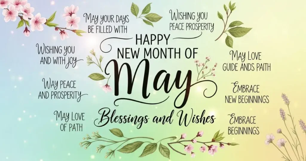new month of may prayers and wishes