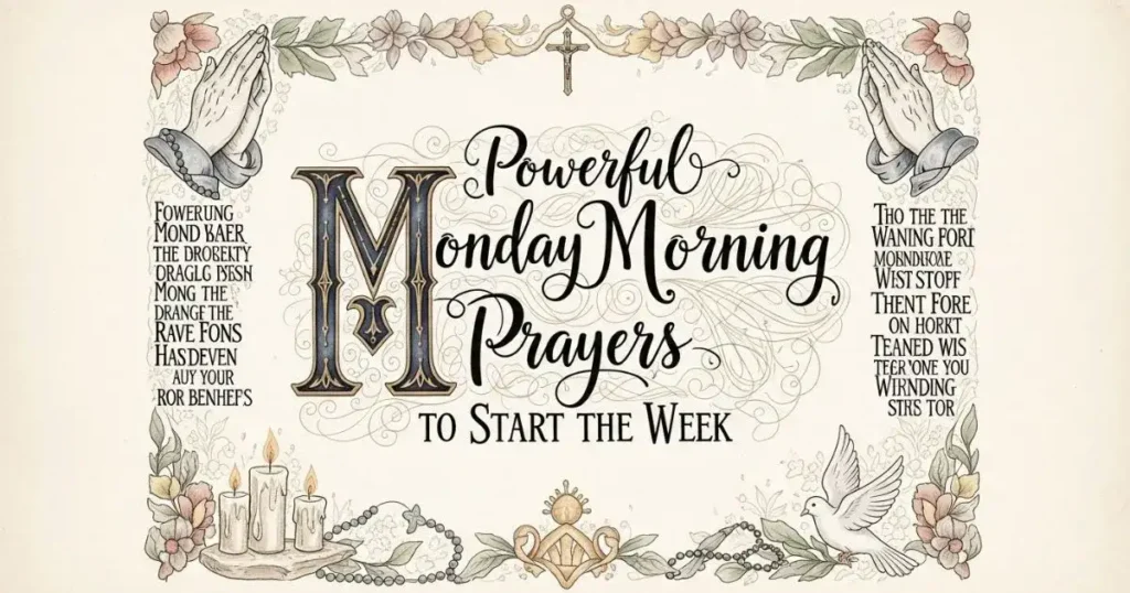 Powerful Monday Morning Prayer