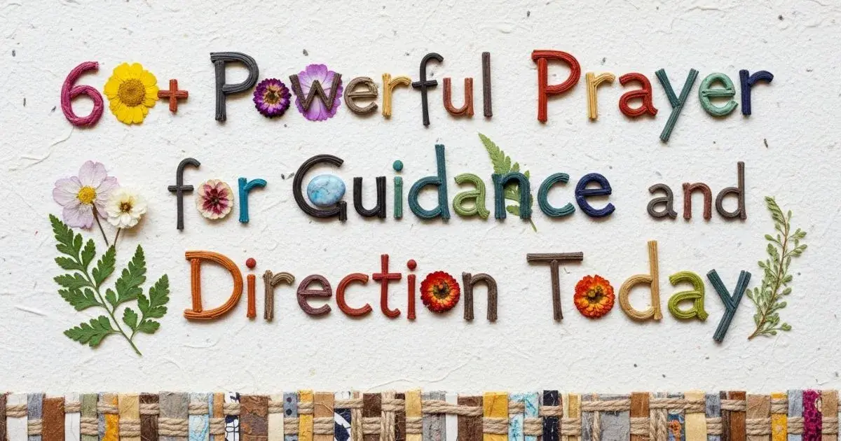Prayer for Guidance