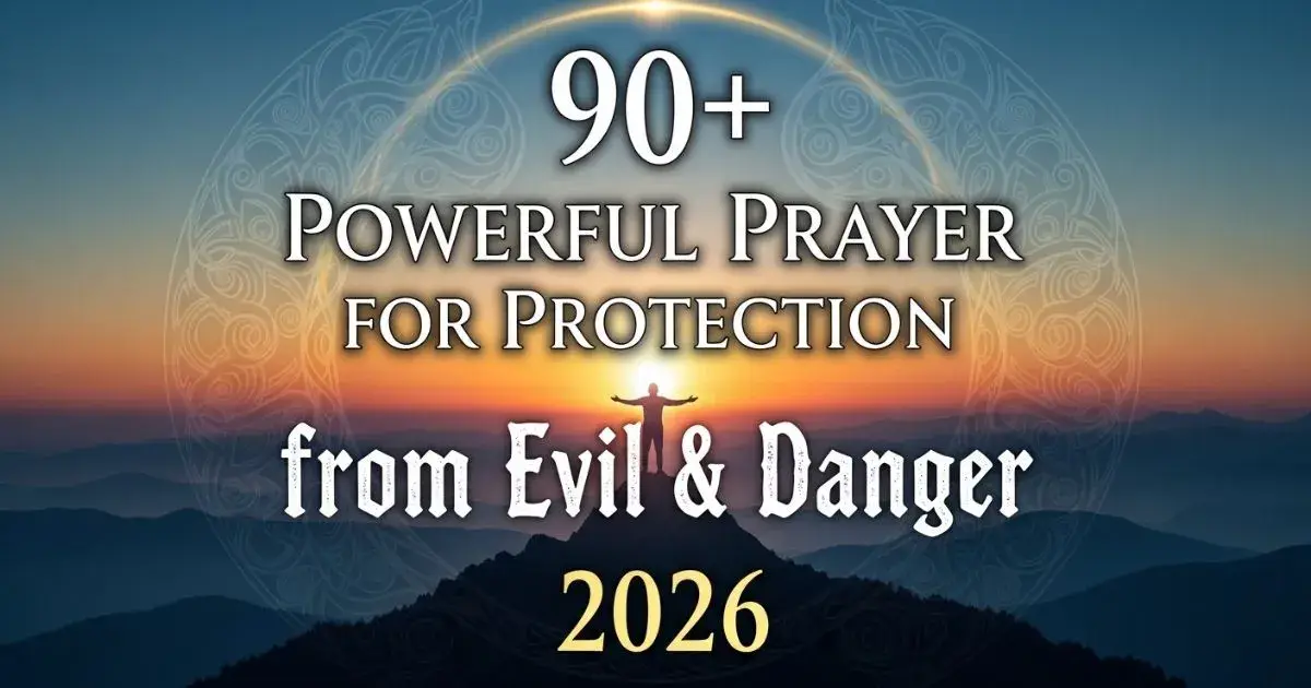 Prayer for Protection from Evil