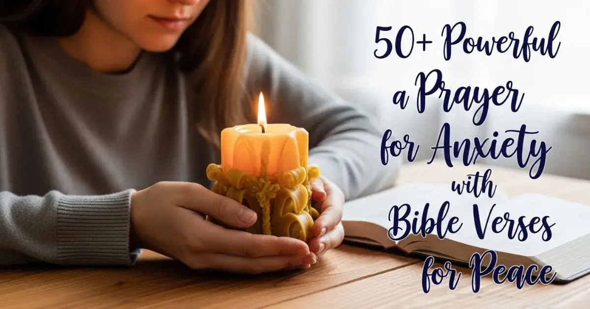 Prayer for anxiety