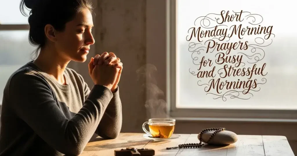Short Monday Morning Prayer