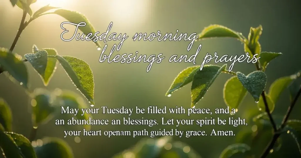 Tuesday prayer for family and friends