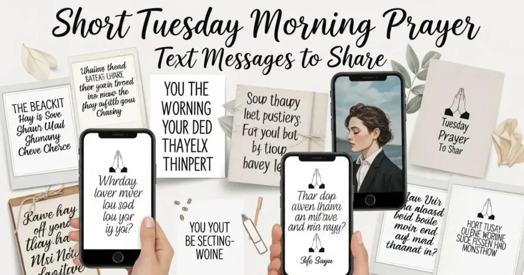 Tuesday morning prayer text messages