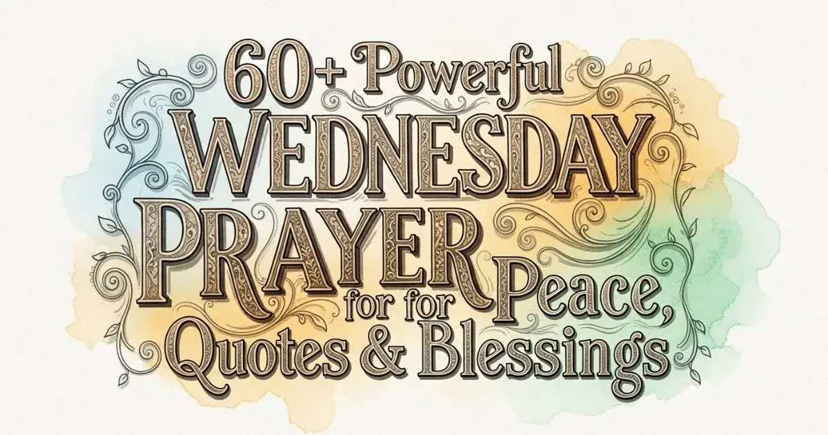 Wednesday Prayer