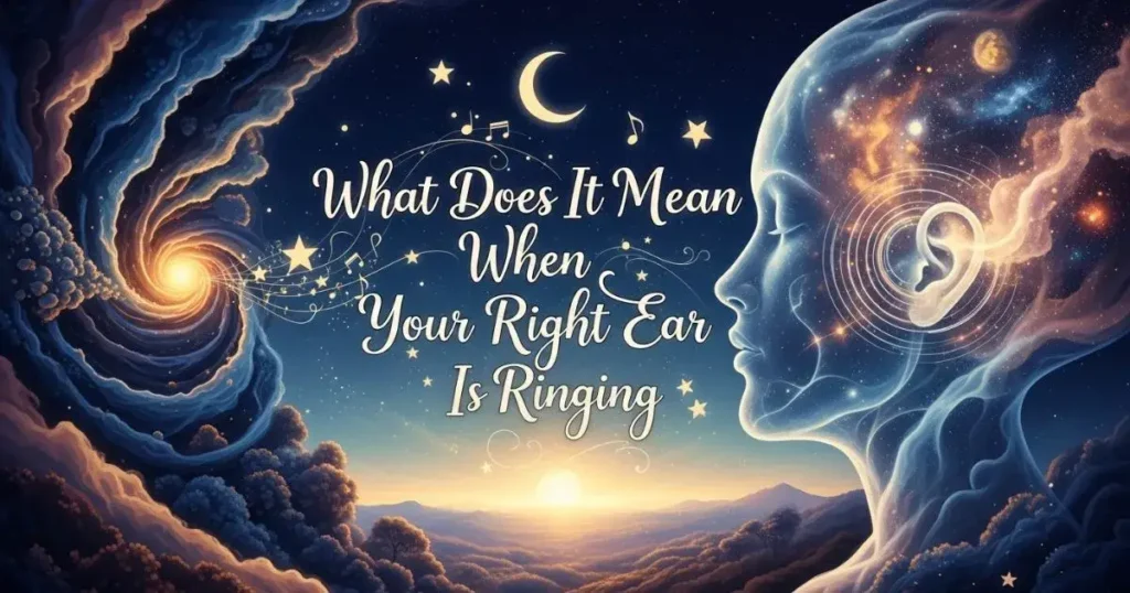 What Does It Mean When Your Right Ear Is Ringing