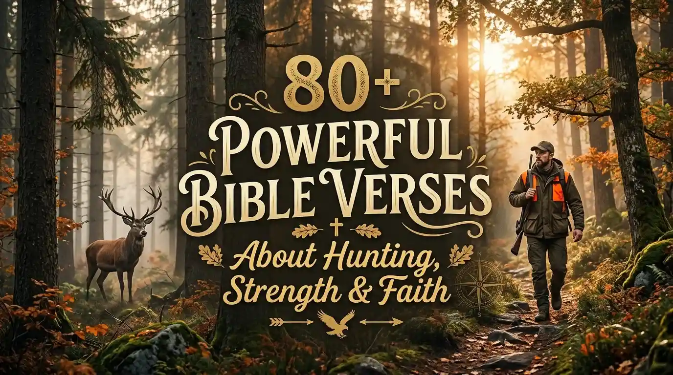 bible verses about hunting