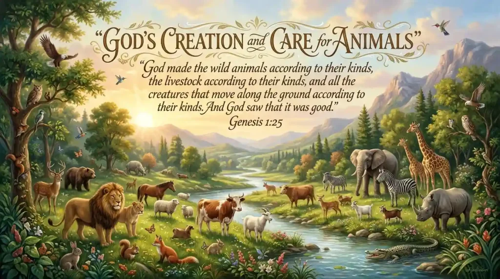 bible verse about animals