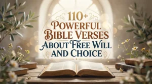 bible verses about free will