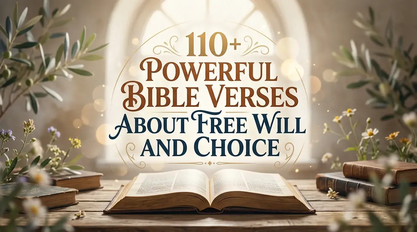 bible verses about free will